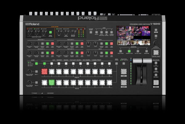 Roland v160HD Streaming Video Switcher - AV Gear Hire Melbourne